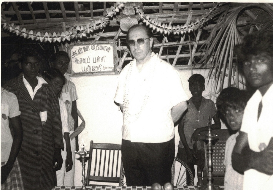In der indischen Mission des Ordens "Servi di Maria", Mamallapuram, Tamil Nadu, 1974 (©2)